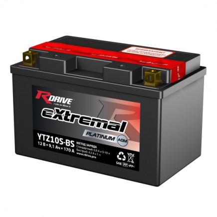 RDrive extremal PLATINUM 9.1ah (YTZ10S-BS) AGM о.п