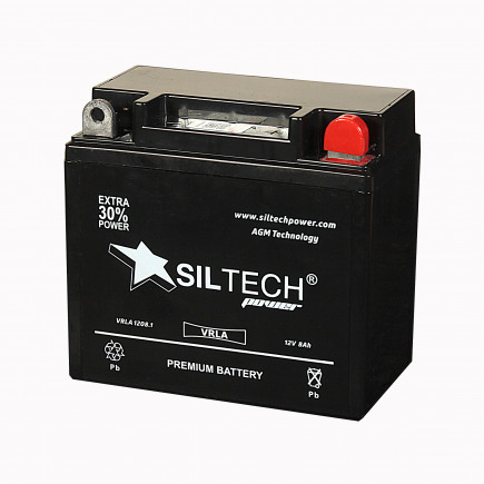 SILTECH VRLA1208.1 12V8Ah (12N7-3B YT7B-BS) (п.п.)