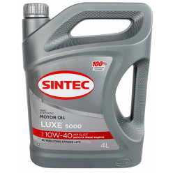 Масло моторное Sintec Luxe 5000 10W-40 4л