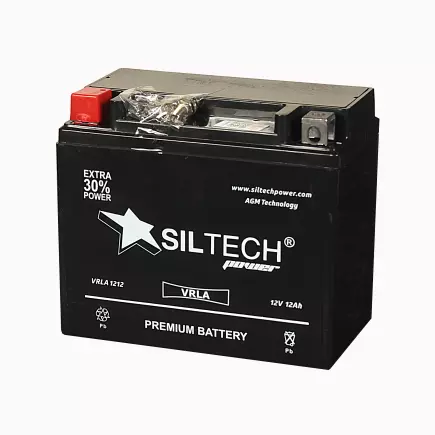 SILTECH VRLA1212 12V12Ah (YTZ12-BS) (п.п.) SILTECH VRLA1212 12V12Ah (YTZ12-BS) (п.п.)