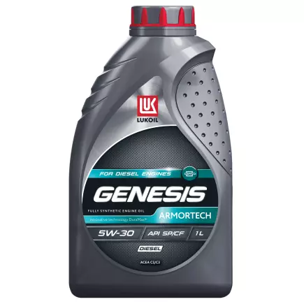 Масло моторное ЛУКОЙЛ GENESIS ARMORTECH DIESEL 5W-30 1л. Масло моторное ЛУКОЙЛ GENESIS ARMORTECH DIESEL 5W-30 1л.